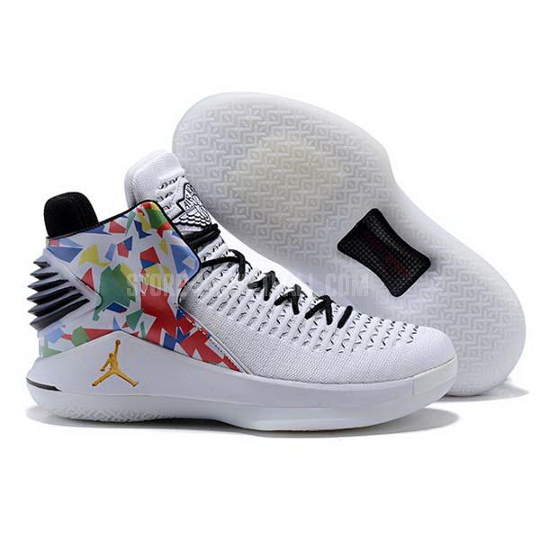 bkt130 white xxxii 32 men's air jordan basketball shoes