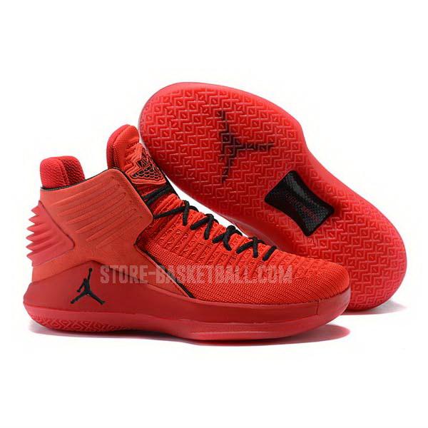 bkt133 red xxxii 32 men's air jordan basketball shoes