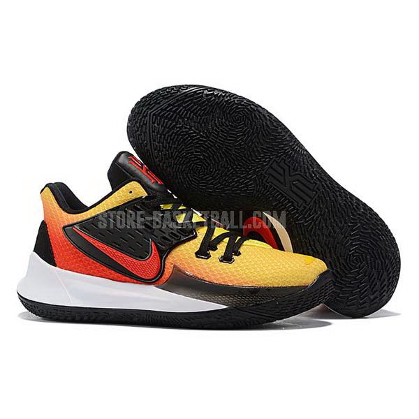 bkt1347 yellow kyrie low 2 men's nike basketball shoes