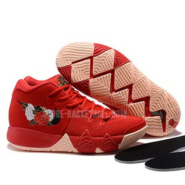 bkt1357 red kyrie 4 iv men's nike basketball shoes