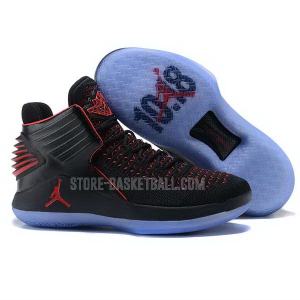 bkt138 black xxxii 32 men's air jordan basketball shoes