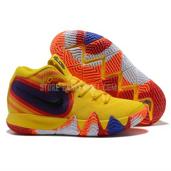 bkt1401 yellow kyrie 4 ep men's nike basketball shoes