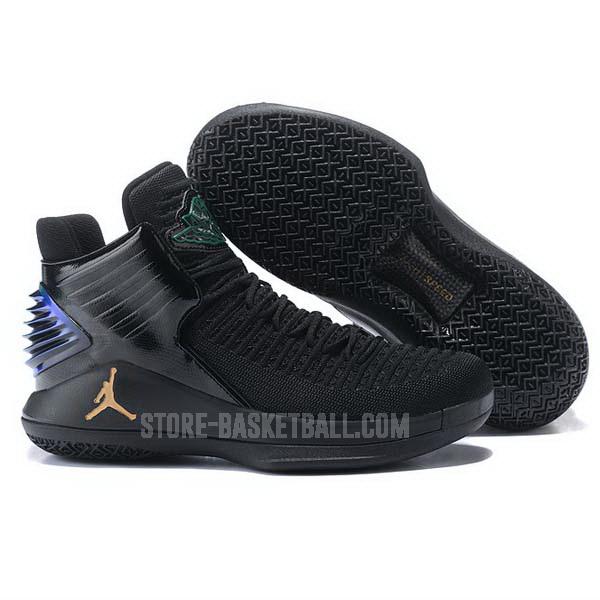 bkt141 black xxxii 32 men's air jordan basketball shoes