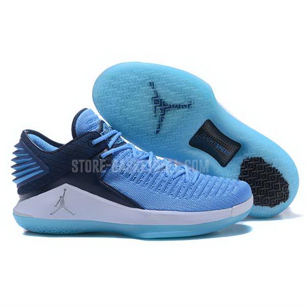 bkt147 blue xxxii 32 low men's air jordan basketball shoes