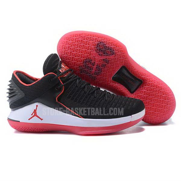 bkt152 black xxxii 32 low men's air jordan basketball shoes