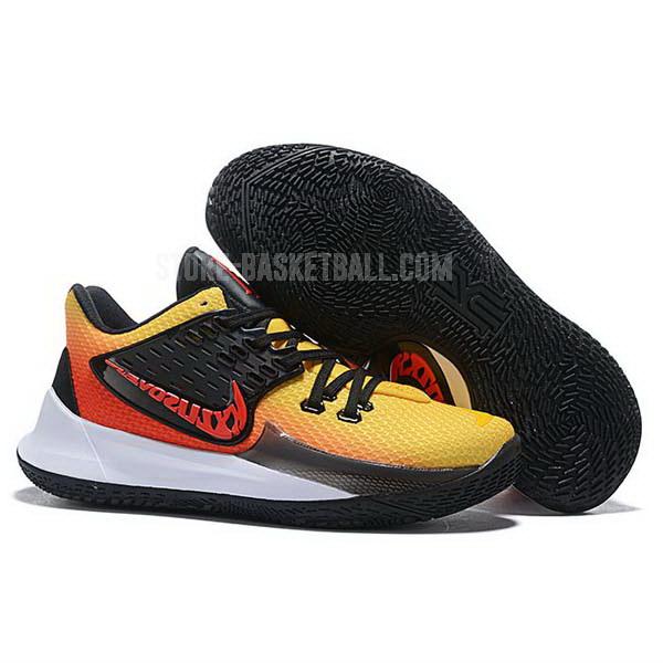 bkt1538 yellow kyrie low 2 men's nike basketball shoes