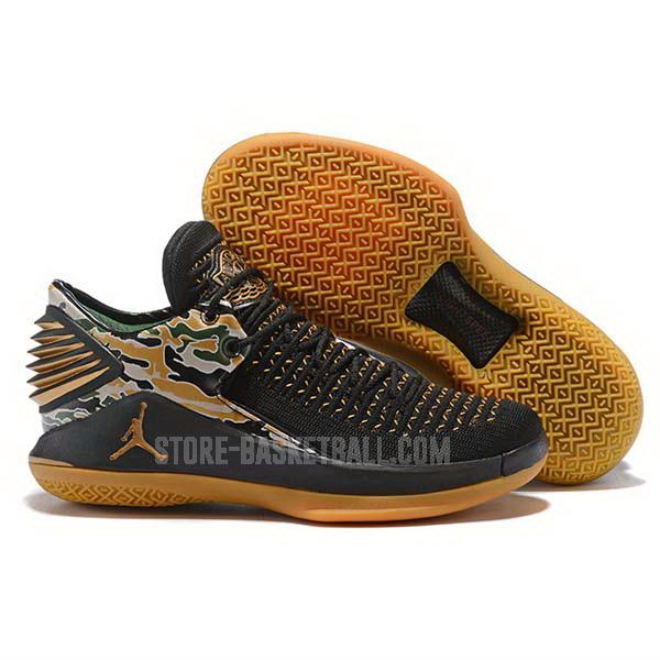 bkt153 black xxxii 32 low men's air jordan basketball shoes