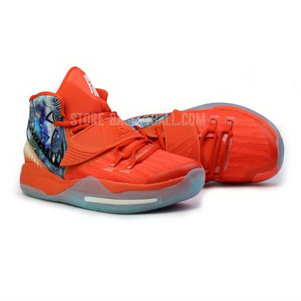 bkt1552 orange kyrie 6 men's nike basketball shoes