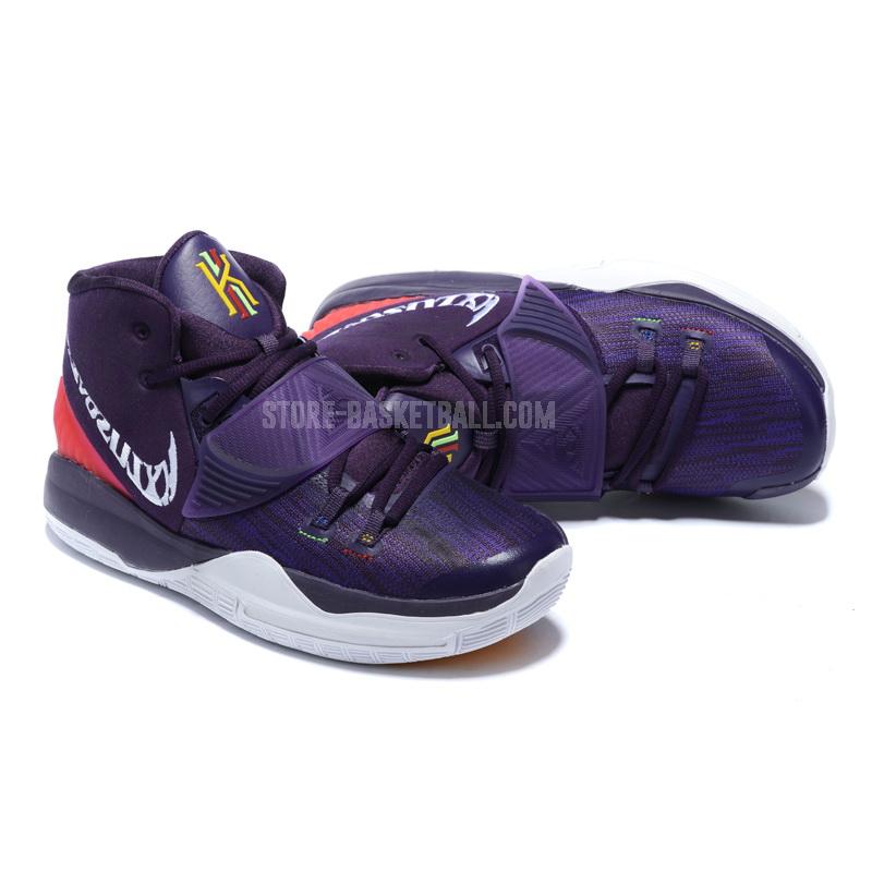 bkt1556 purple kyrie 6 men's nike basketball shoes
