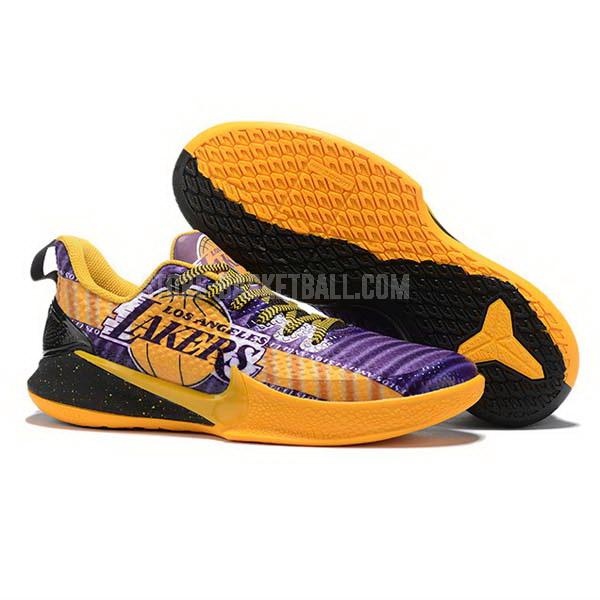 bkt1630 yellow zoom kobe mamba focus men's nike basketball shoes