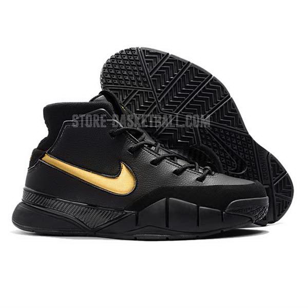 bkt1697 black zoom kobe 1 protro zk1 men's nike basketball shoes