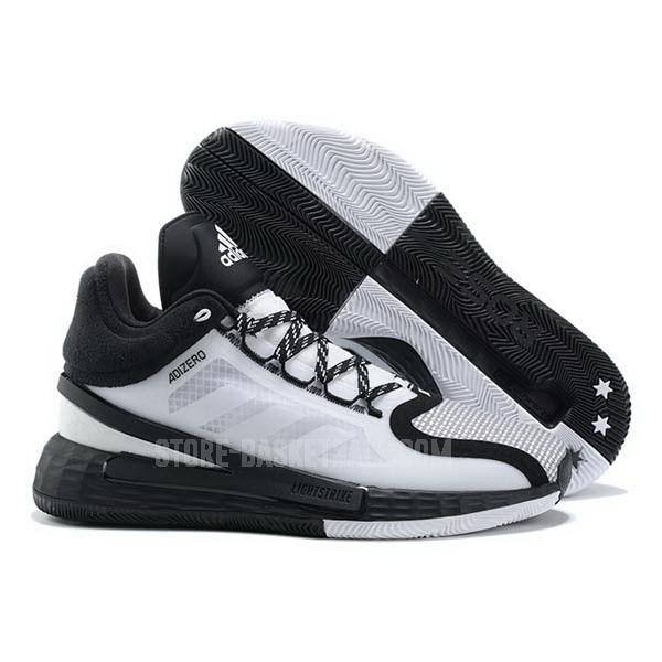 bkt1775 white d rose 11 men's adidas basketball shoes