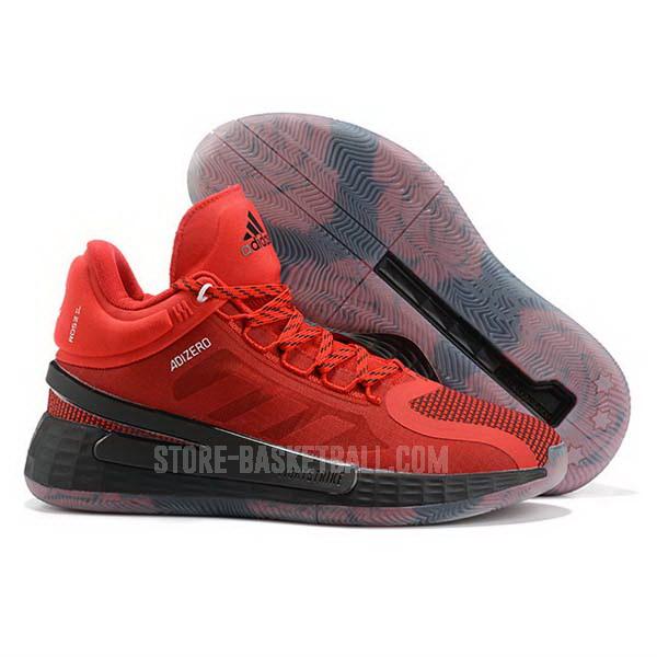 bkt1778 red d rose 11 men's adidas basketball shoes