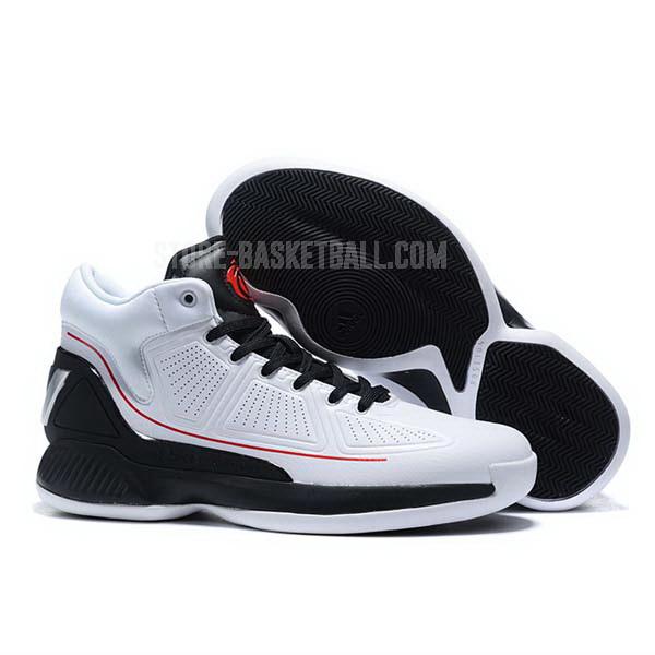 bkt1781 white d rose 10 men's adidas basketball shoes