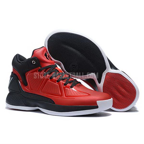 bkt1784 red d rose 10 men's adidas basketball shoes