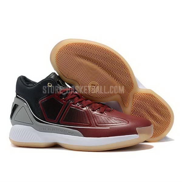 bkt1785 red d rose 10 men's adidas basketball shoes