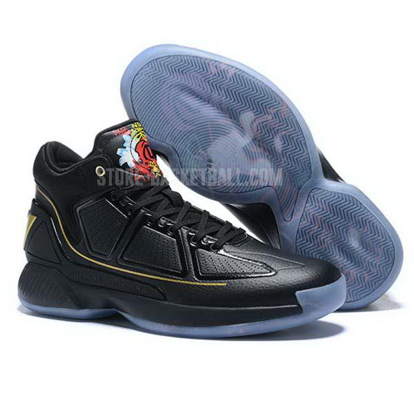 bkt1789 black d rose 10 men's adidas basketball shoes