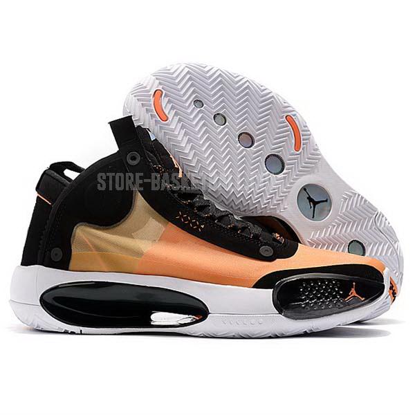 bkt178 orange xxxiv 34 men's air jordan basketball shoes