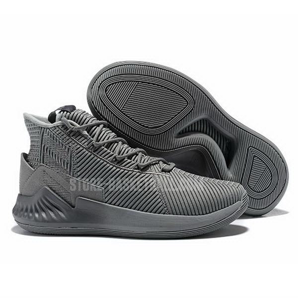 bkt1795 grey d rose 9 men's adidas basketball shoes