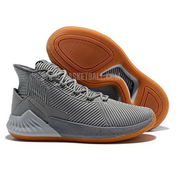 bkt1798 grey d rose 9 men's adidas basketball shoes