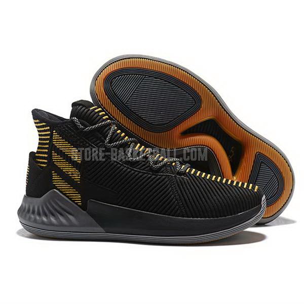bkt1805 black d rose 9 men's adidas basketball shoes