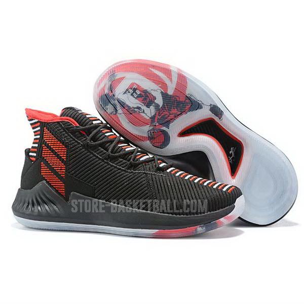 bkt1810 black d rose 9 men's adidas basketball shoes
