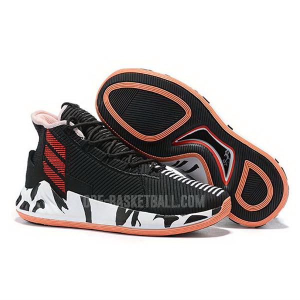 bkt1811 black d rose 9 men's adidas basketball shoes