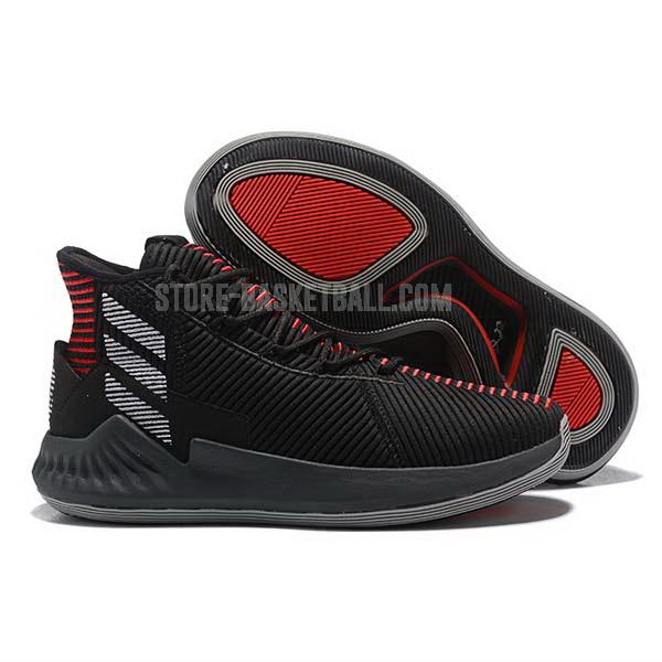 bkt1812 black d rose 9 men's adidas basketball shoes