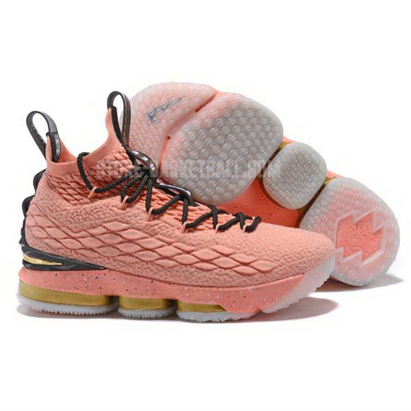 bkt1853 pink lebron 15 men's nike basketball shoes