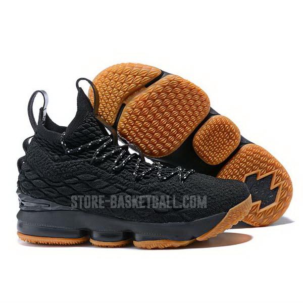 bkt1876 black lebron 15 men's nike basketball shoes