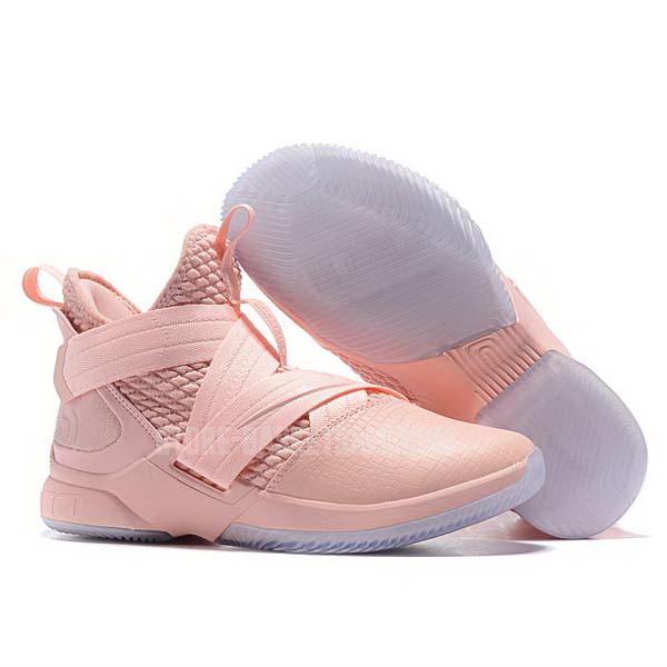 bkt1886 pink lebron soldier 12 men's nike basketball shoes