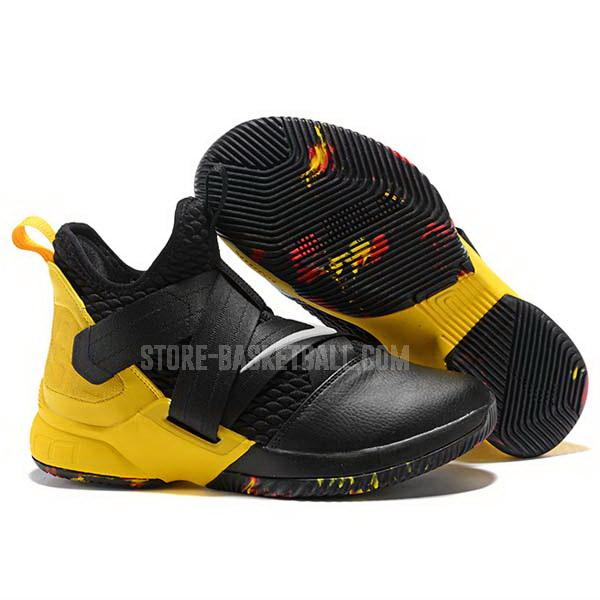 bkt1893 black lebron soldier 12 men's nike basketball shoes