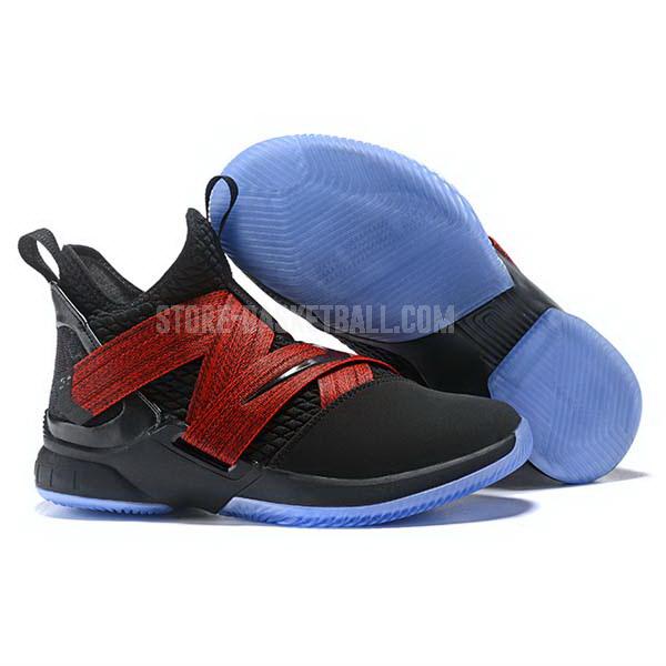 bkt1894 black lebron soldier 12 men's nike basketball shoes