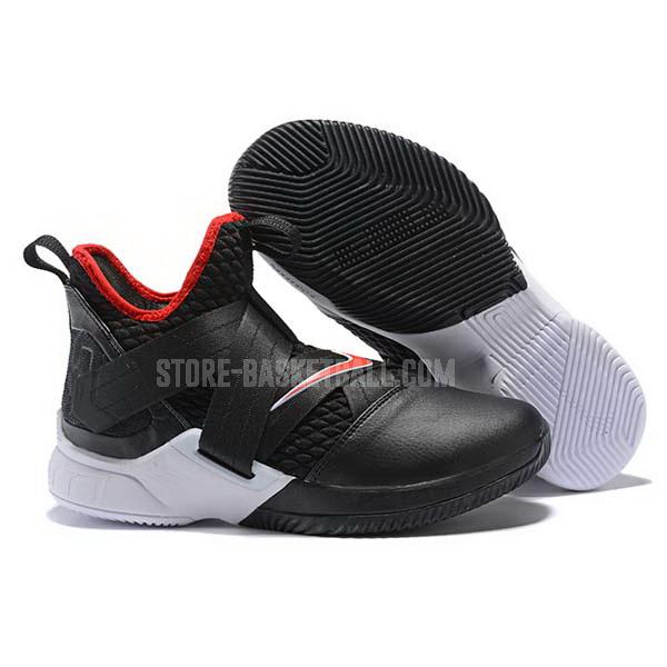 bkt1897 black lebron soldier 12 men's nike basketball shoes