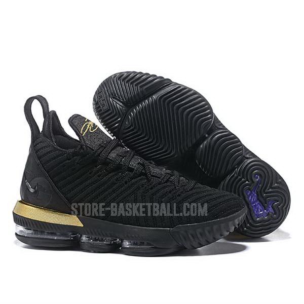 bkt1913 black lebron 16 men's nike basketball shoes