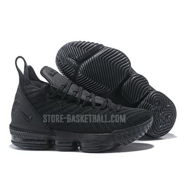 bkt1917 black lebron 16 men's nike basketball shoes