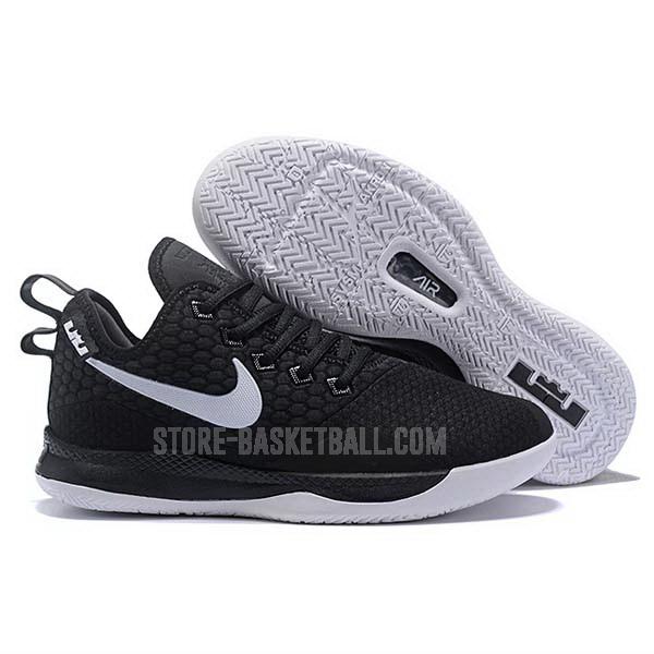 bkt1924 black lebron witness iii men's nike basketball shoes