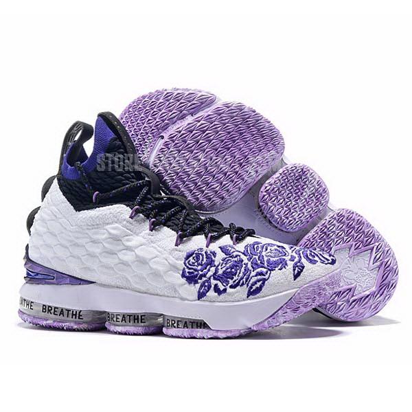 bkt2021 purple lebron 15 men's nike basketball shoes