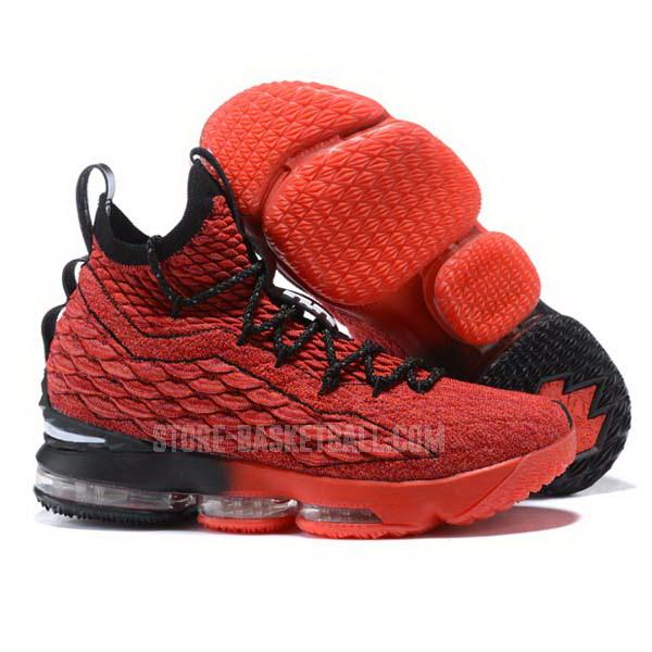 bkt2025 red lebron 15 men's nike basketball shoes
