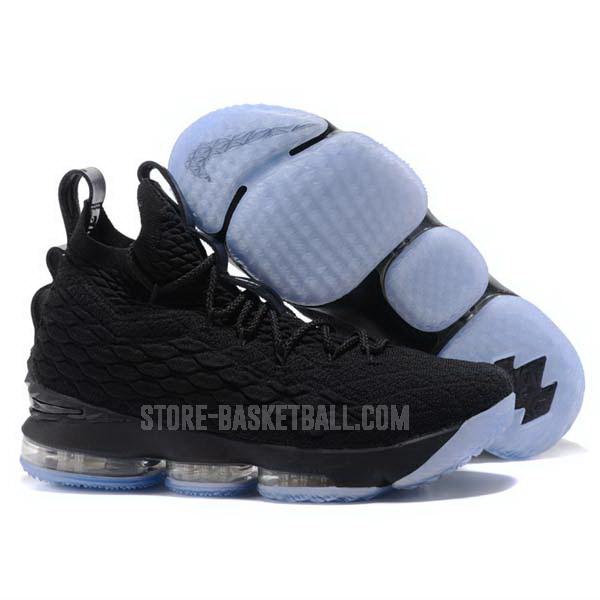 bkt2035 black lebron 15 men's nike basketball shoes