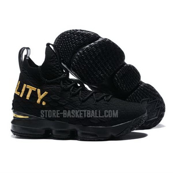bkt2038 black lebron 15 men's nike basketball shoes