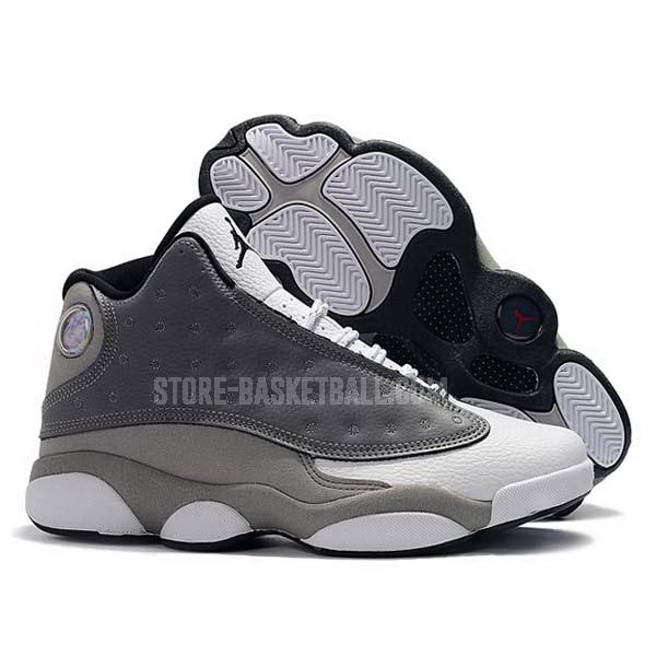 bkt205 grey xiii 13 men's air jordan basketball shoes