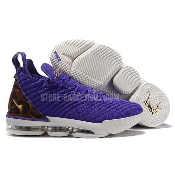 bkt2061 purple lebron 16 men's nike basketball shoes