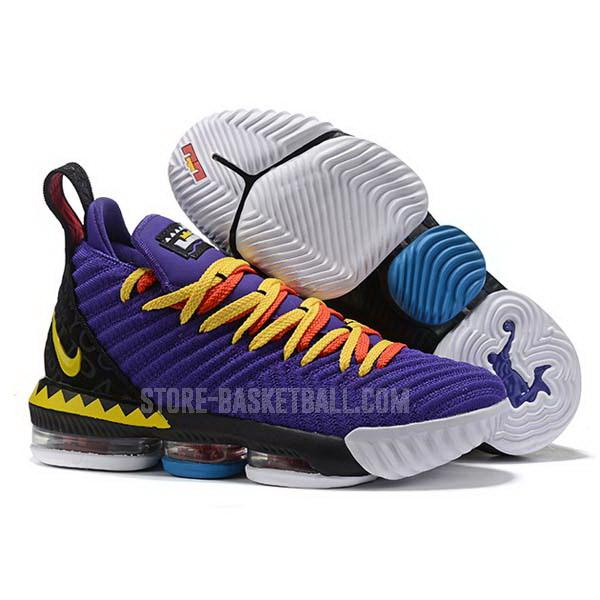 bkt2062 purple lebron 16 men's nike basketball shoes