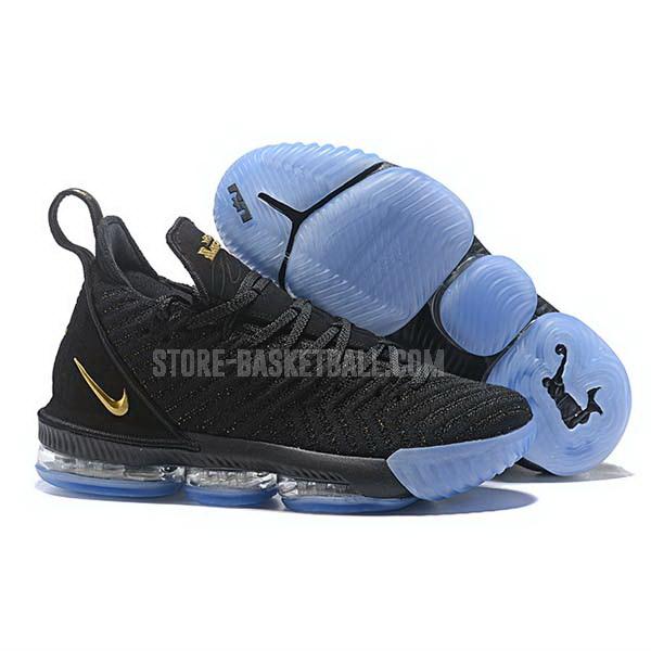 bkt2073 black lebron 16 men's nike basketball shoes