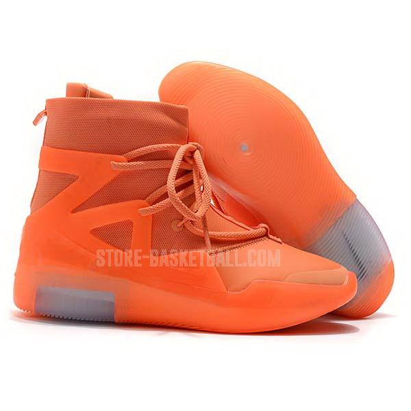 bkt2155 orange air fear of god 1 men's nike basketball shoes
