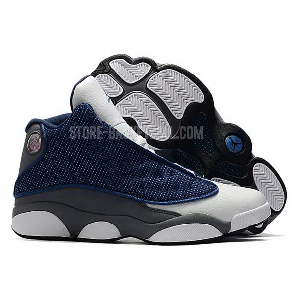 bkt215 blue xiii 13 men's air jordan basketball shoes