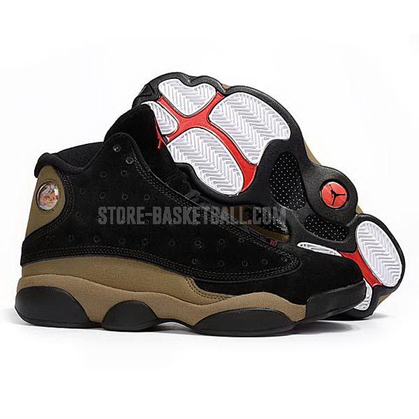 bkt218 black xiii 13 men's air jordan basketball shoes
