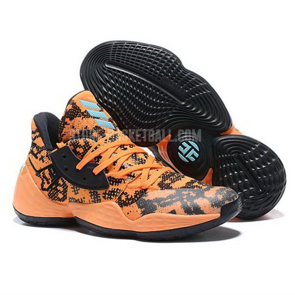 bkt2193 orange harden vol 4 men's adidas basketball shoes