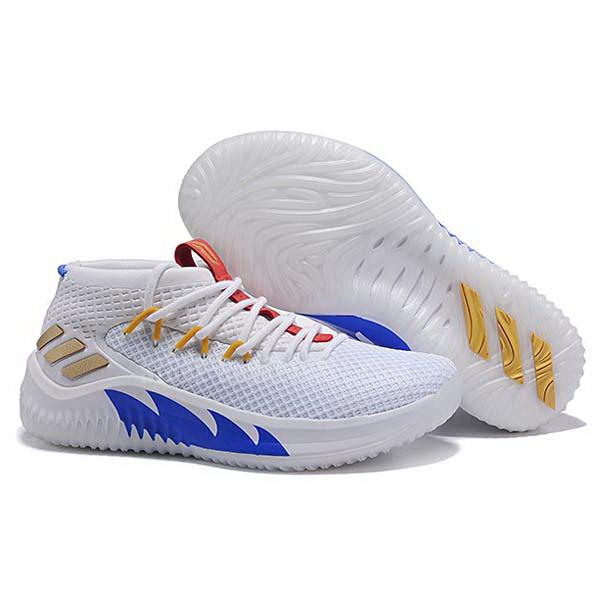bkt2212 white dame 4 men's adidas basketball shoes